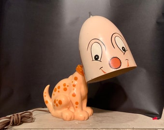 Rare George Nelson Dog Lamp, Ca: 1950s.