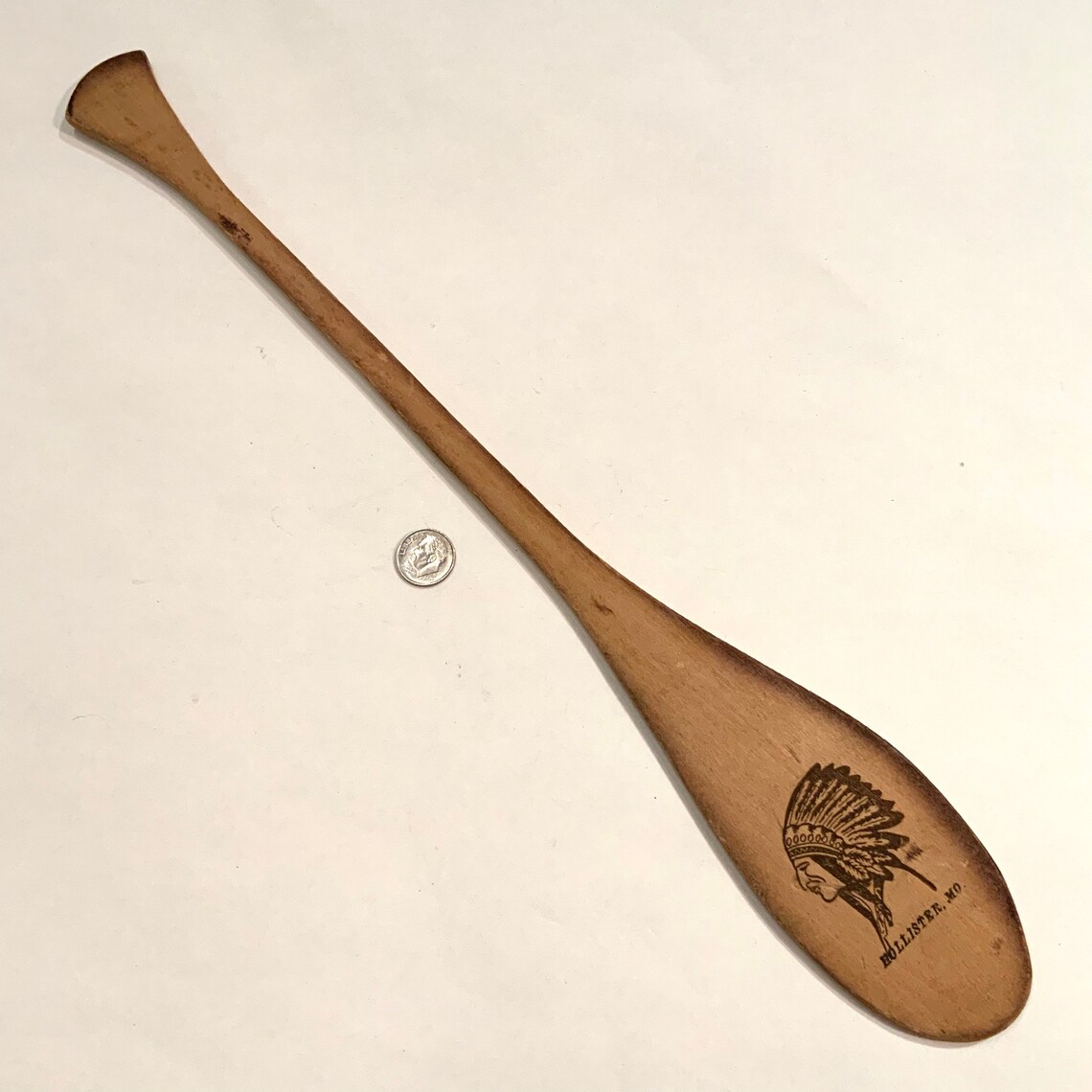 Miniature Canoe Paddle YMCA Souvenir Hollister Missouri Etsy