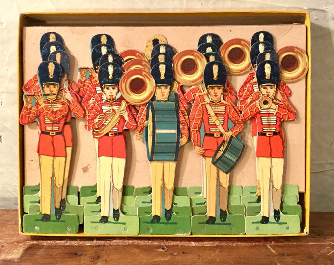 Vintage Toy Soldiers on Parade Milton Bradley Boxed Set Ca Etsy