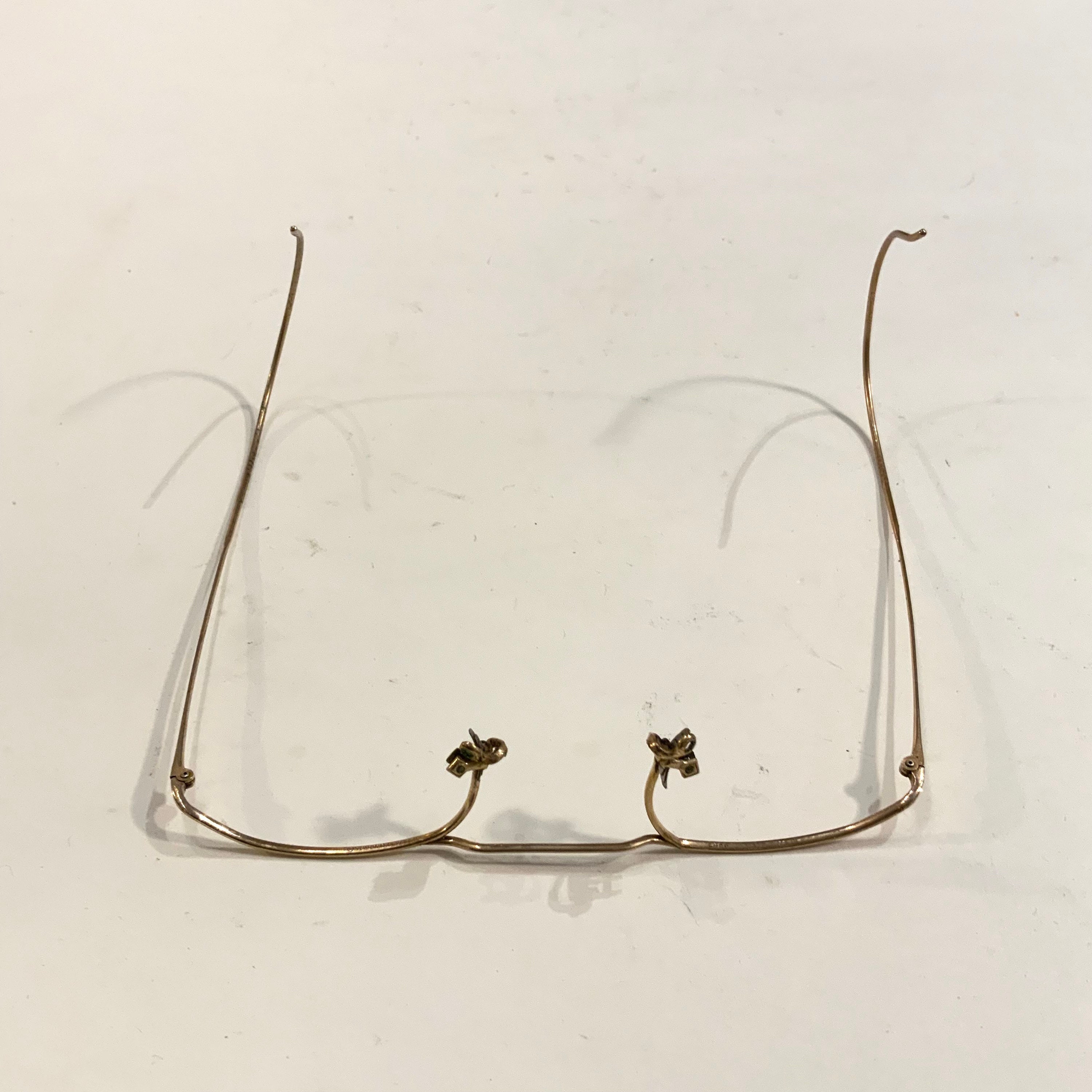 Gold Filled Art Deco Eyeglasses Frame Ca 1930s. Etsy