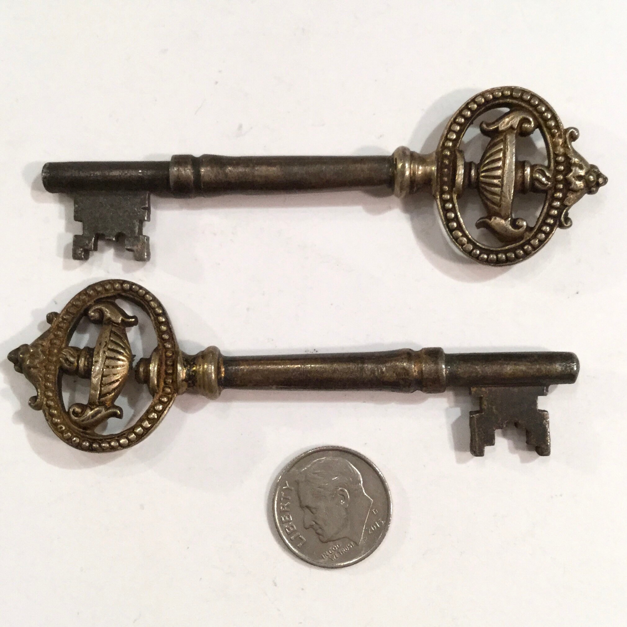 Antique Bronze Keys Bronze Urns Furniture Keys Pair Ca Etsy
