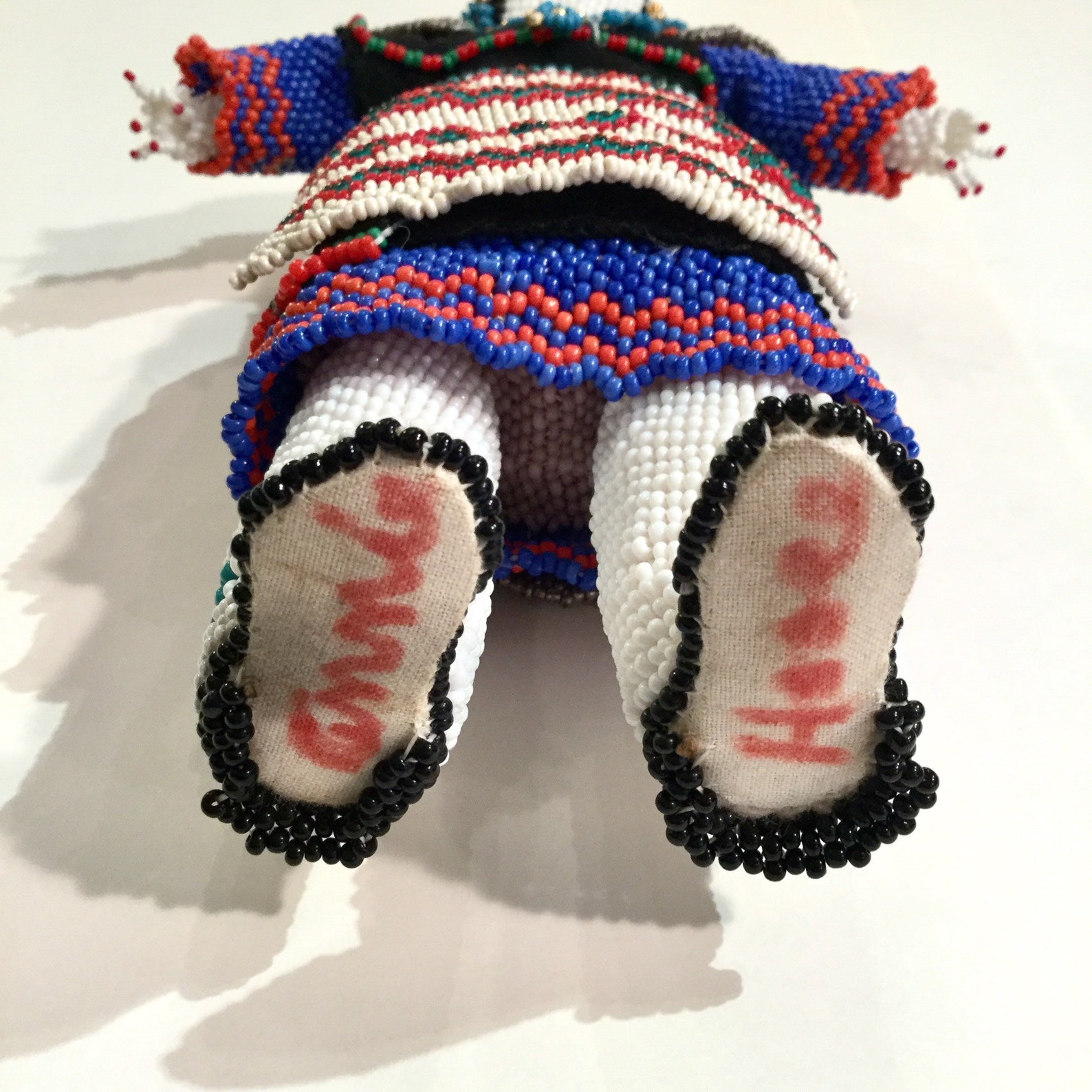Native American Zuni Beaded Doll by Annie Hooee Large Doll Etsy
