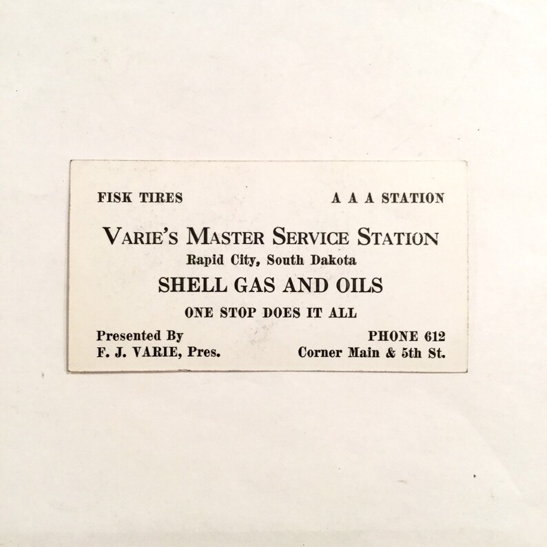 Sylvan Lake Reflection Rppc Photo and Gas Station Biz Card Etsy