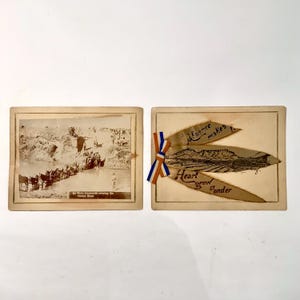 Boer War Photo, De Wet’s Commando and Silver Leaves from Table Mountain, Cape Town, Ca: 1890s.