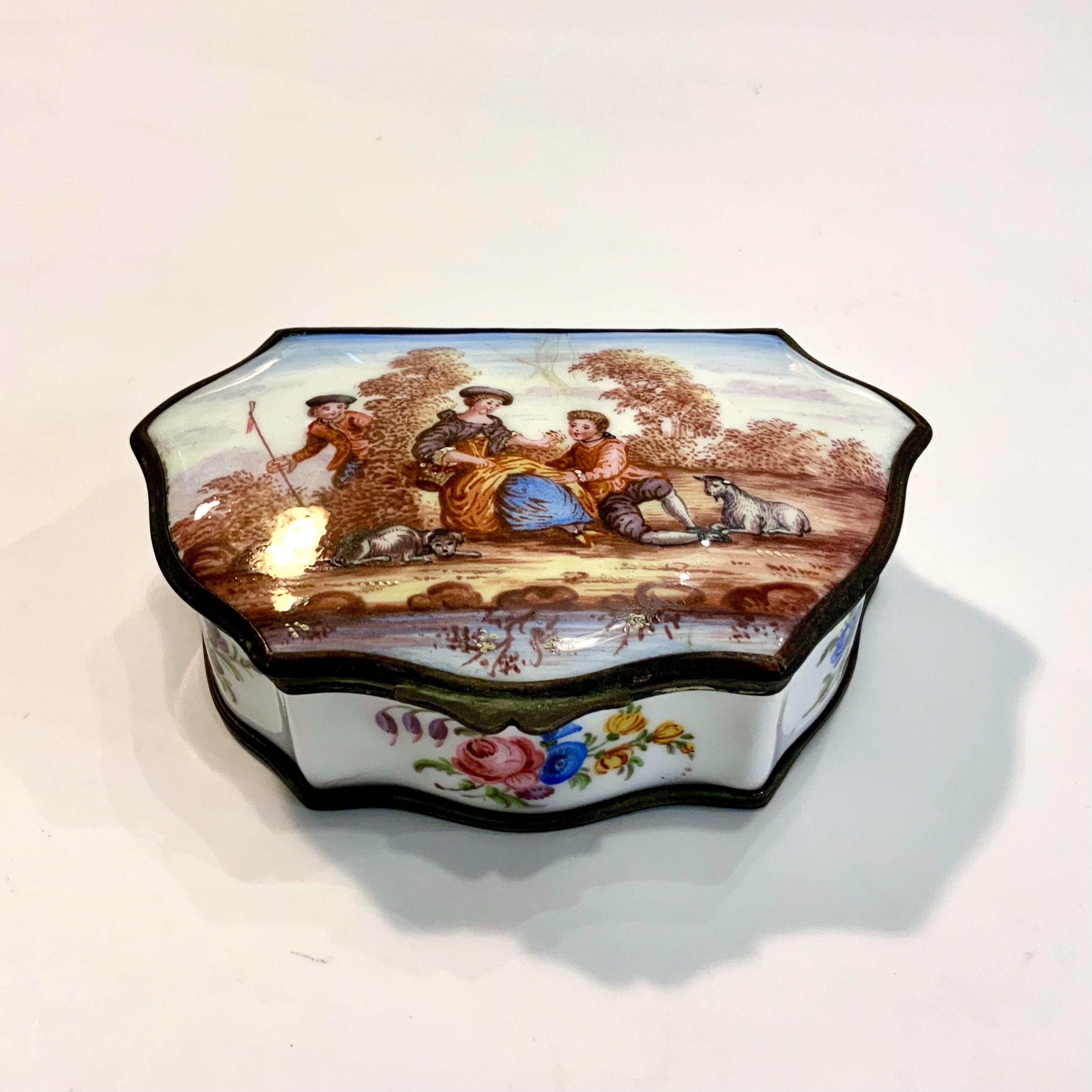 Staffordshire Enamels Box - Etsy