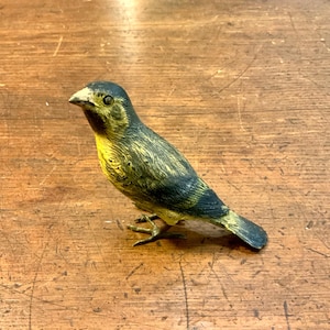 Large Austrian Bronze Bird, Signed Franz Bergmann, Amazing Details, Ca: 1900.