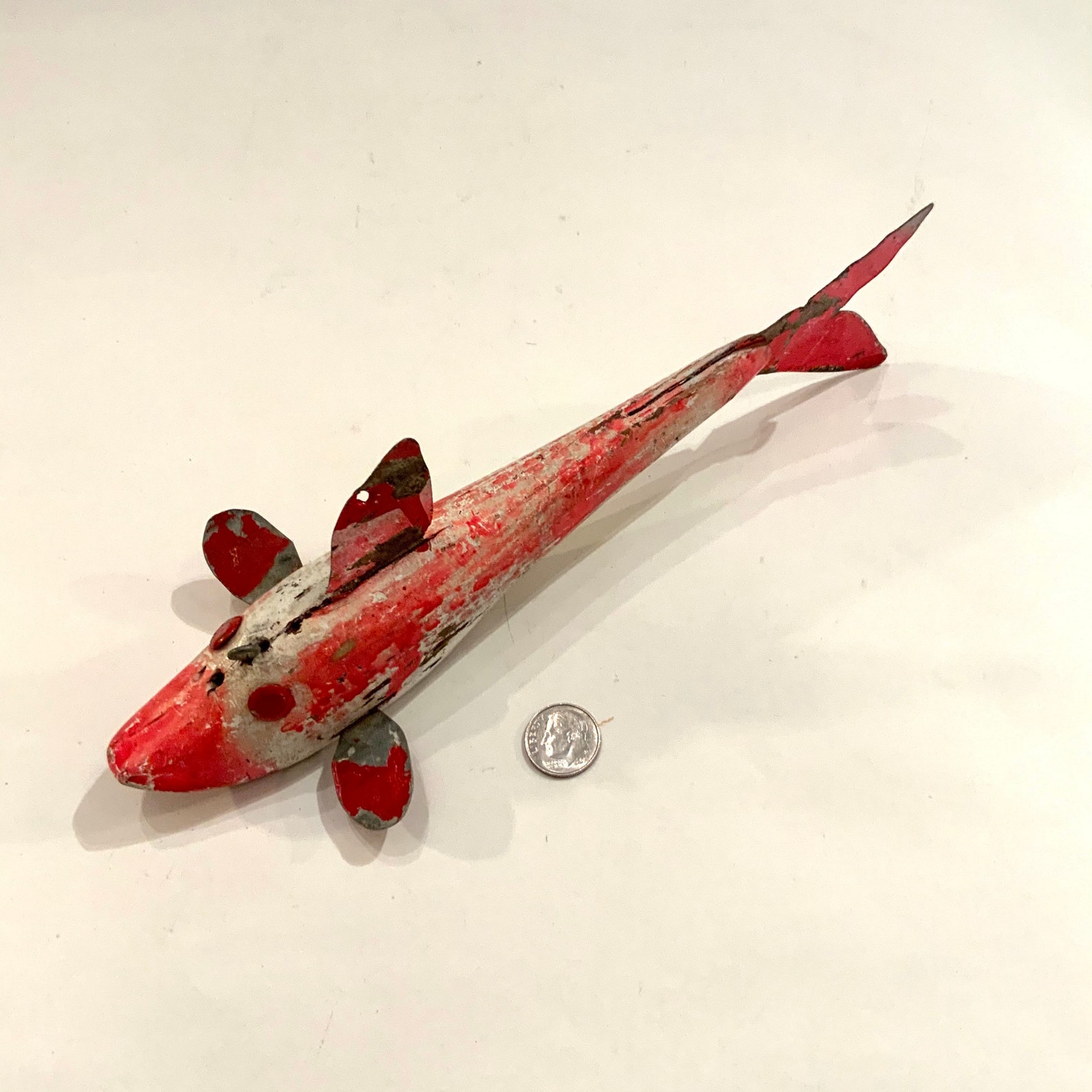 Vintage Fish Decoy Ice Fishing Decoy Lure Ca 1950s. Etsy