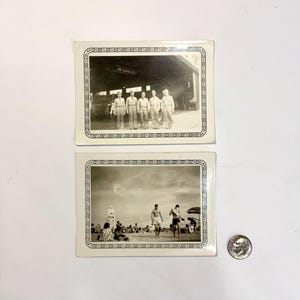 Beefcake Vernacular Photographs, Pair, Ca: 1950s.