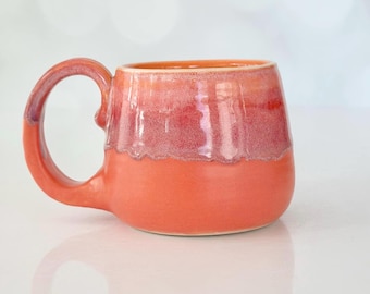 Pottery Mug Coffee Lover Gift Coffee Bar Station Handmade Mug Birthday Coffee Station Ceramic Mug Gift Tea Lover Boho Mug Kitchen Coffee
