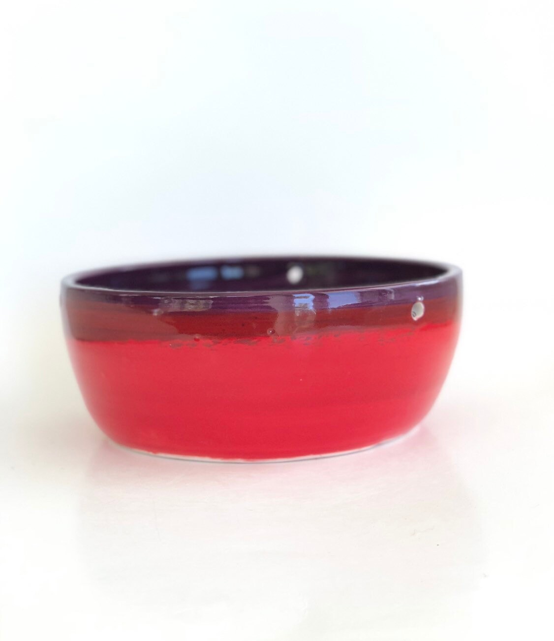 Indoor Hanging Planter, Hanging Pot, Hanging Planter Red, Hanging