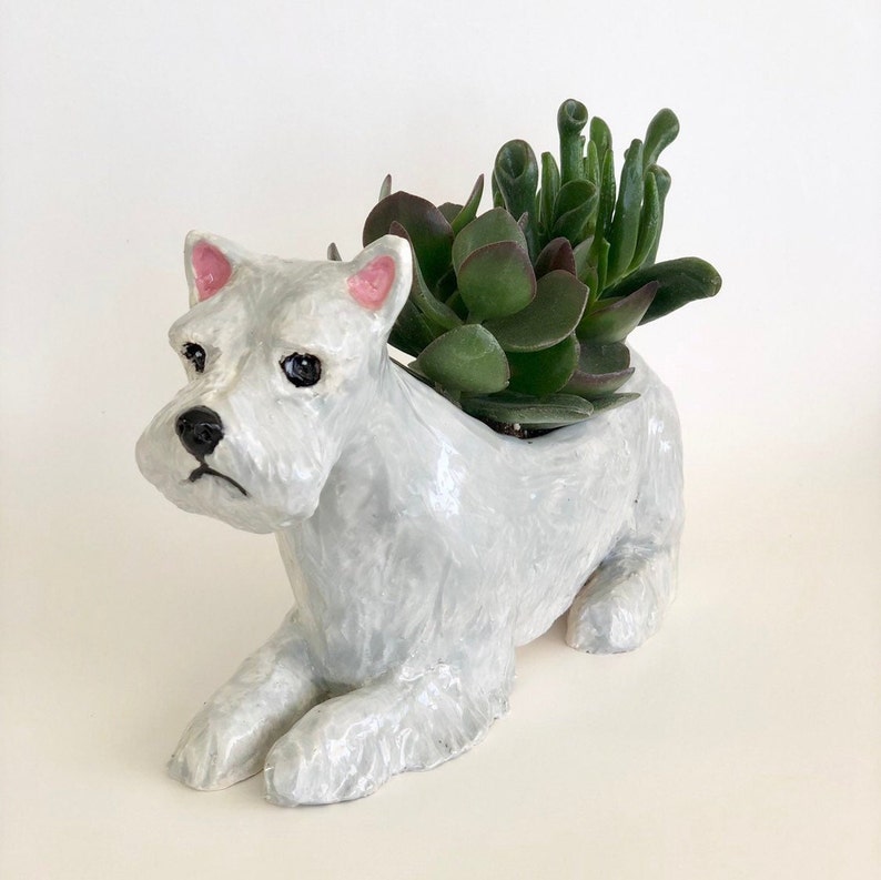 SamanthaBoothArt Pet Portrait Planter