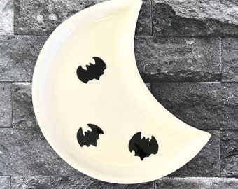 Large Bat Spatula Rest Gothic Gift Kitchen Goth Home Gift Haunted Gothic Kitchen Spoon Rest Halloween Haunted Decor Bat Goth Coffee Bar