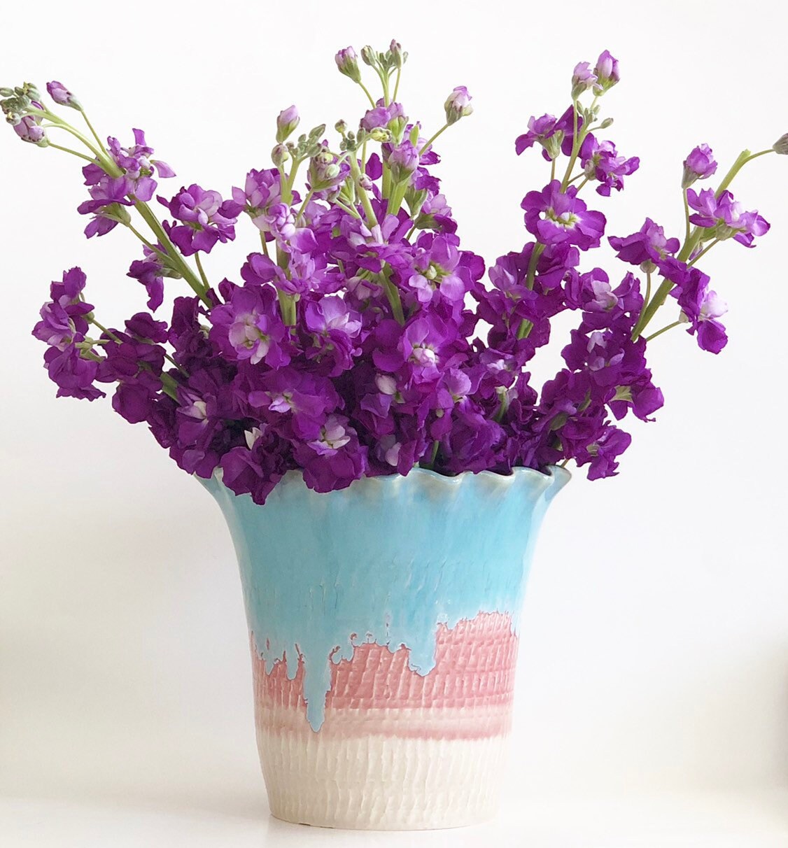 Pink Porcelain Vase Porcelain Vase Pastel Pottery Vase Pink | Etsy