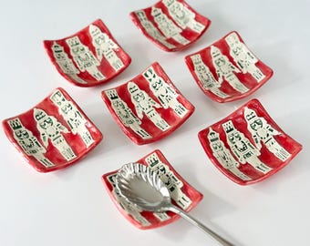 Christmas Coffee Spoon Rest Christmas Kitchen Decor Nutcracker Teaspoon Rest Christmas Coffee Bar Festive Home Coffee Station Accessory Gift