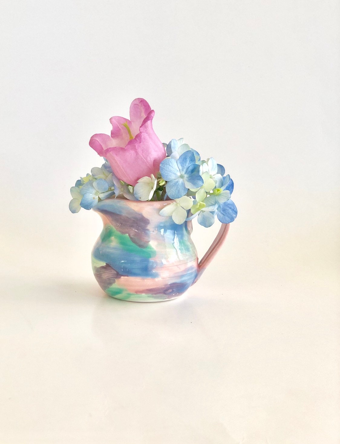 Small Flower Vase, Bud Vase, Cute Vase, Pretty Vase, Boho Vase, Pastel