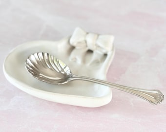 Coffee Teaspoon Rest Bow Spoon Rest Home Coffee Bar Station Coffee Spoon Holder Bow Decor Kitchen Gift Coffee Lover Birthday Tea Lover Gift