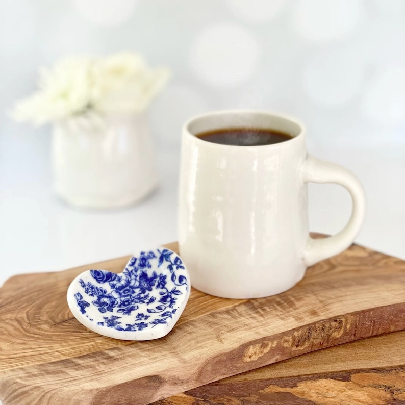 Coffee Spoon Rest Coffee Lover Gift Teaspoon Rest Spoon Etsy