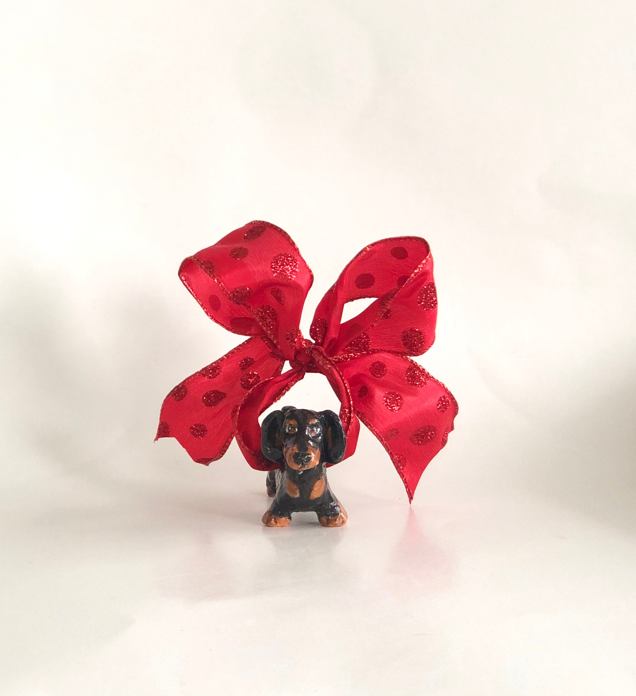 Dachshund Christmas Ornament Handmade