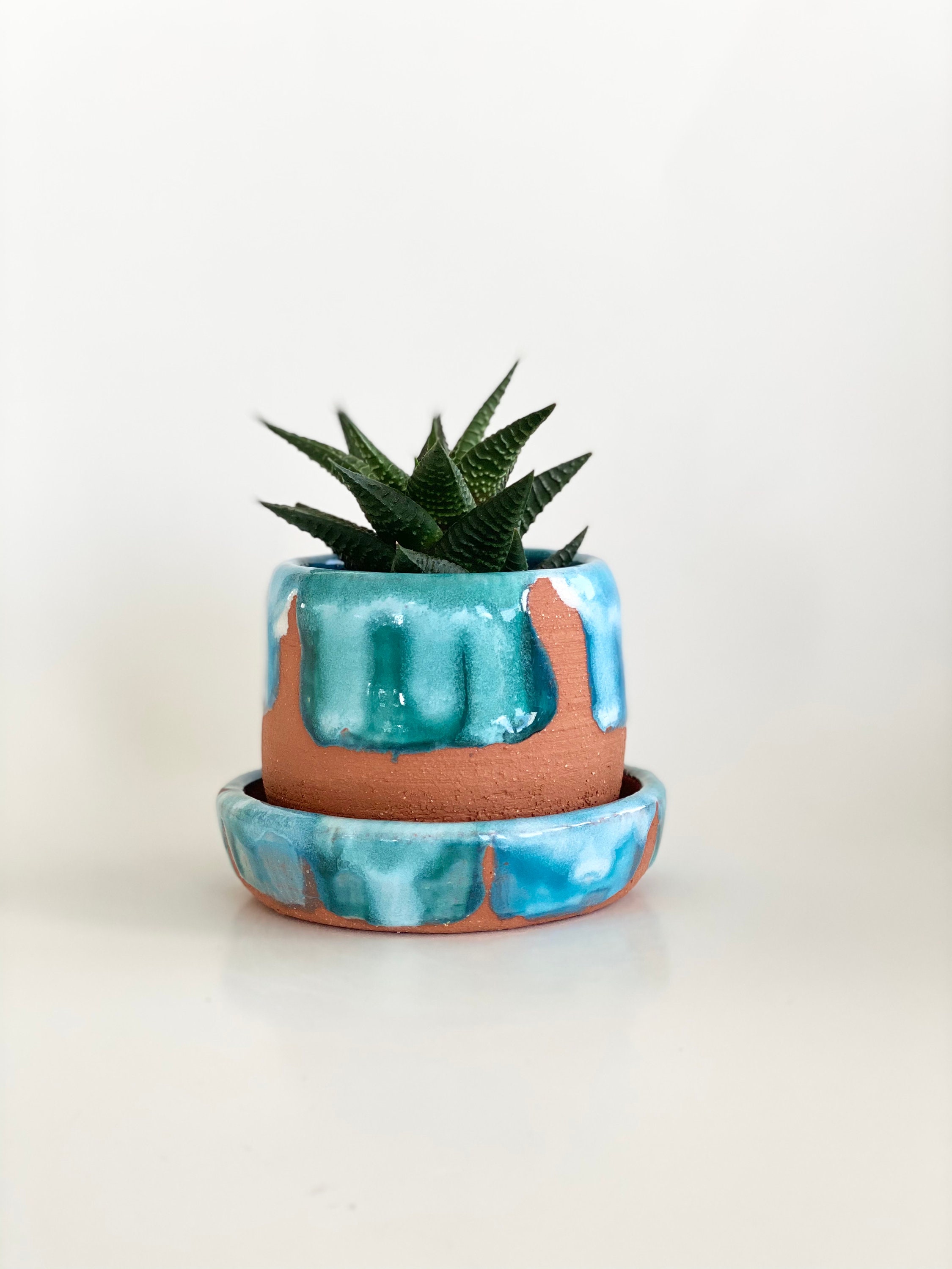 Small Terracotta Planter, Terracotta Pot, Planter with Drainage