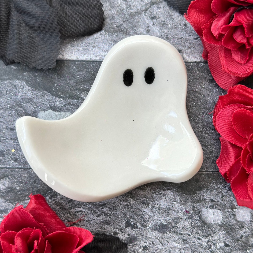 Ghost Teaspoon Rest Halloween Kitchen Home Coffee Station Bar Ghost ...