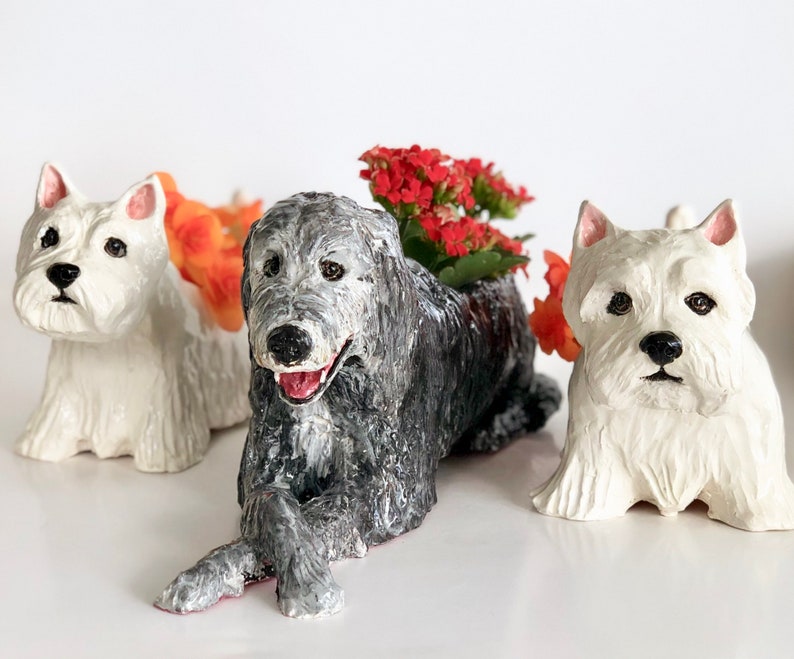 SamanthaBoothArt Pet Portrait Planter - Thumbnail 2