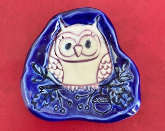 Owl Teaspoon Rest Halloween Spoon Rest Owl Kitchen Coffee Station Bar Coffee Spoon Rest Owl Lover Gift Coffee Lover Birthday Tea Bag Holder