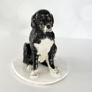 Pet Portrait Dog Statue Pet Paperweight Ceramic Dog Pet Sculpture Dog Memorial Art Dog Lover Gift Pet Loss Gift Pet Memorial Dog Statue Art