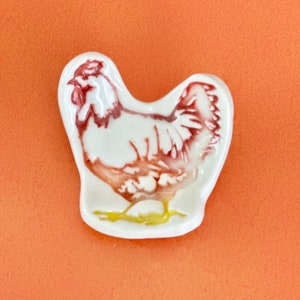 Chicken Teaspoon Rest  Teaspoon Rest  For Kitchen Table  Farm Table Decor