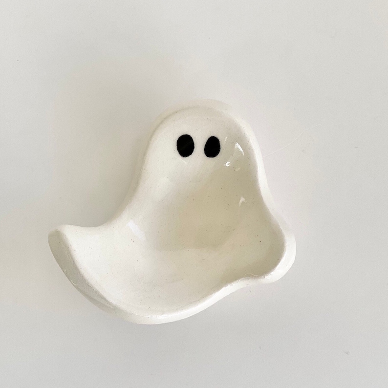 Ghost Spoon Rest: Halloween Coffee Bar Decor, Goth Home - Etsy