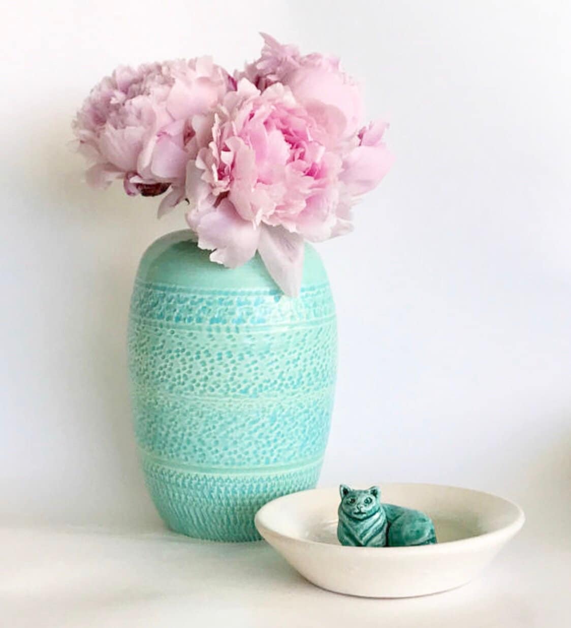 Green Flower Vase, Jade Green Vase, Japanese Style Vase, Single Bud Vase, Green Flower Vase