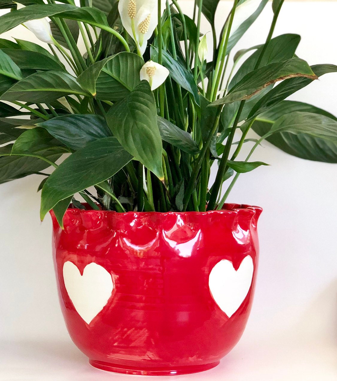 Heart Planter Pot Handmade