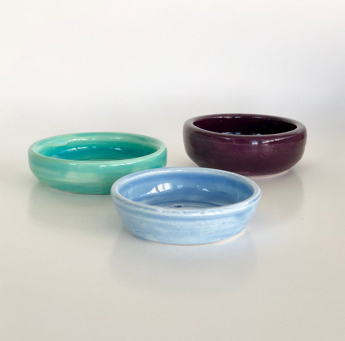 Tiny Soap Dish with Drainage Holes, Mini Soap Dish, Little Soap Dish