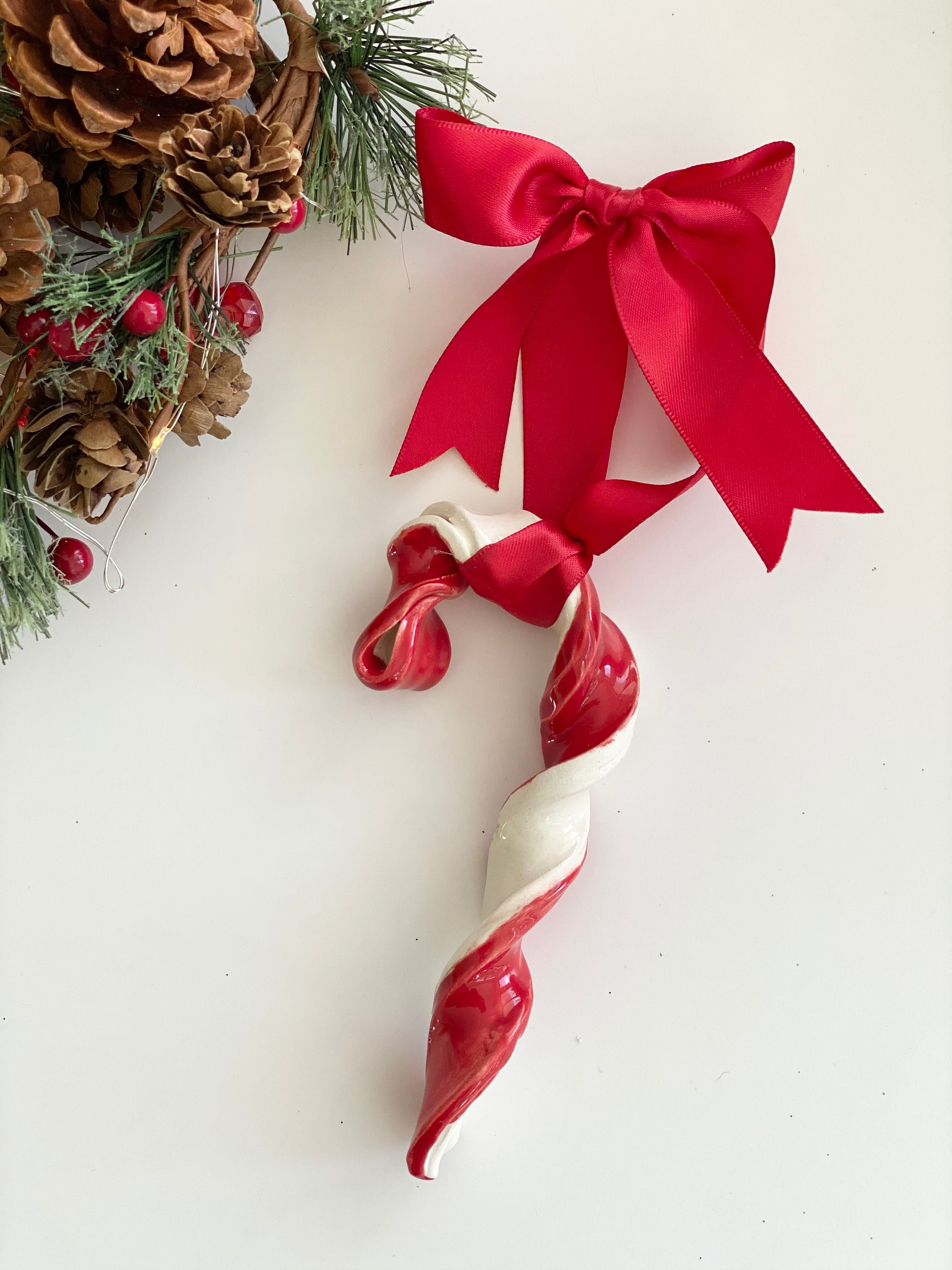 Candy Cane Christmas Ornaments
 Candy Cane Ornament Handmade Candy Cane Candy Cane Christmas