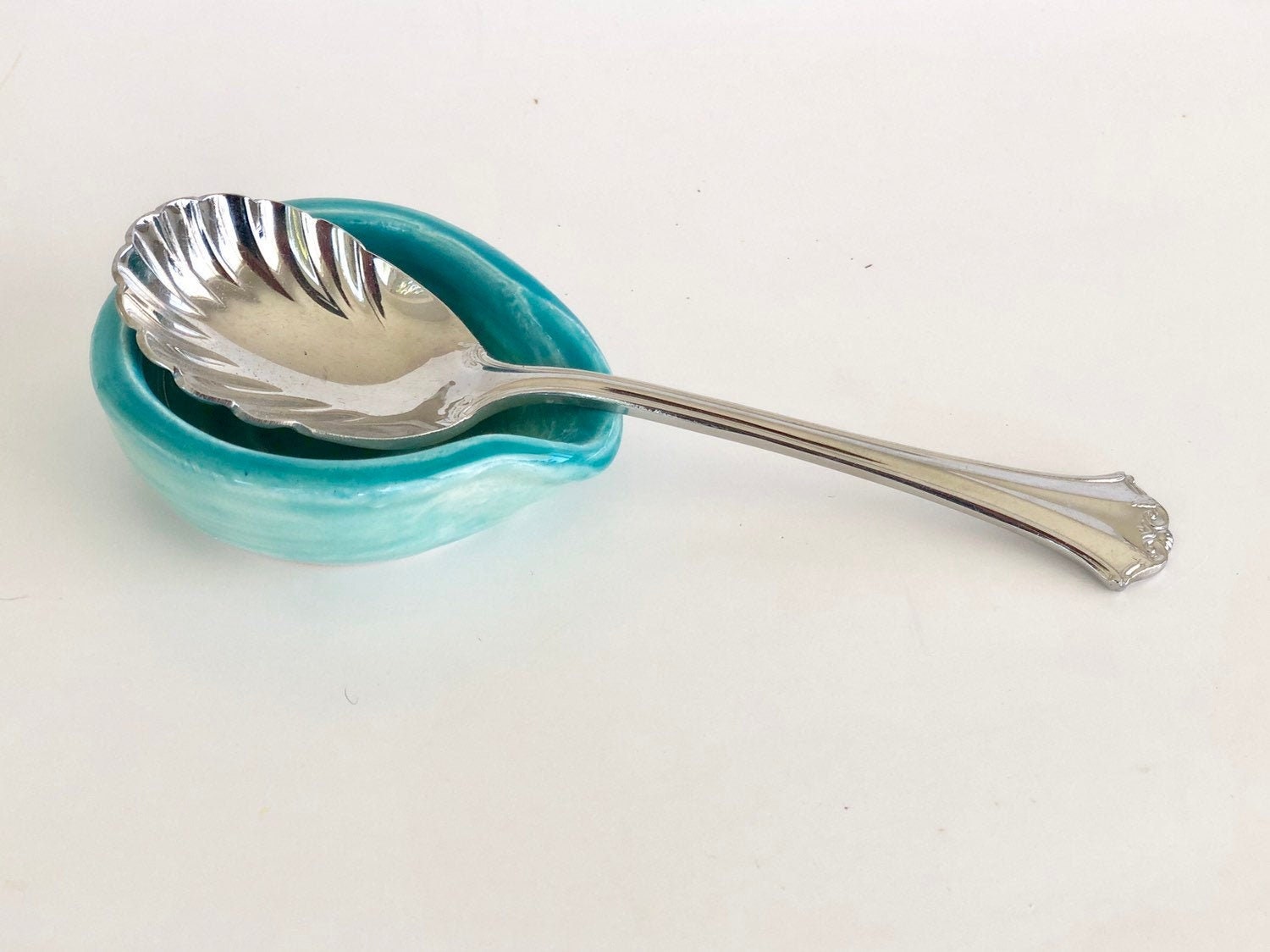 Coffee Spoon Rest, Teaspoon Rest, Spoon Rest, Tea Spoon Holder, Spoon