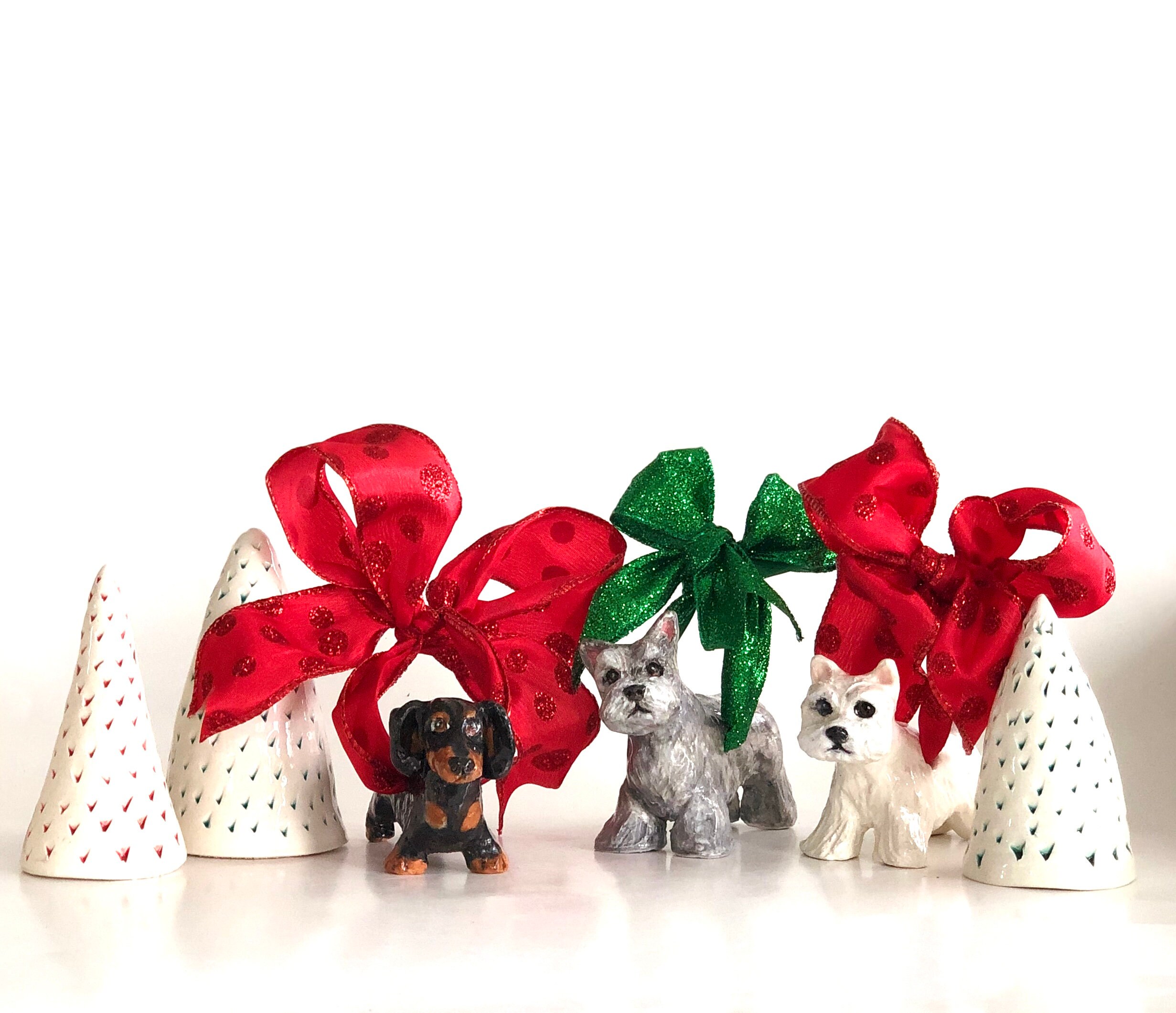 Dachshund Christmas Ornament Handmade