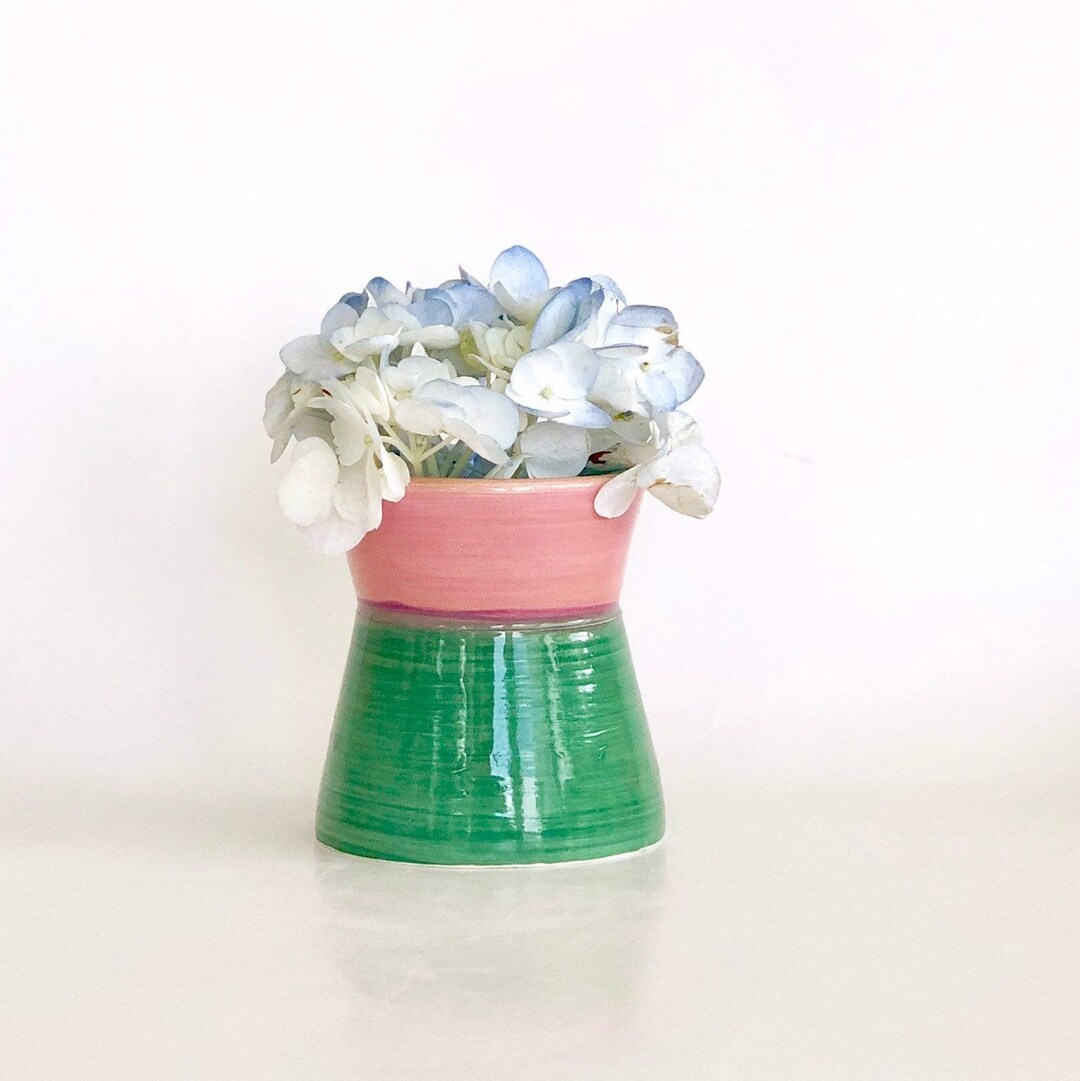Mini Bud Vase Bud Vase Handmade Vase Flower Vase Small Etsy