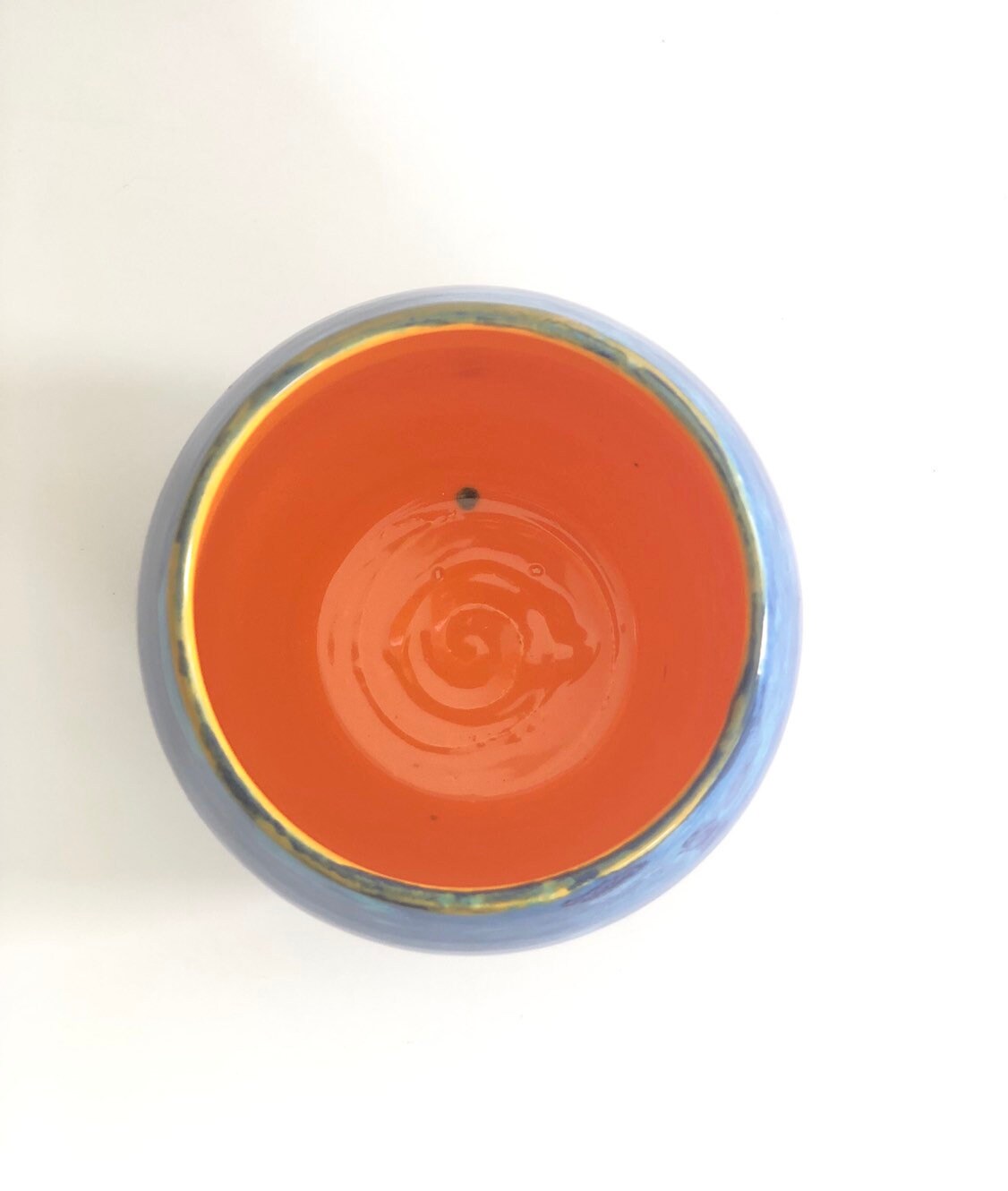 Small Bud Vase, Small Ceramic Vase, Blue Flower Vase, Blue Pottery Vase