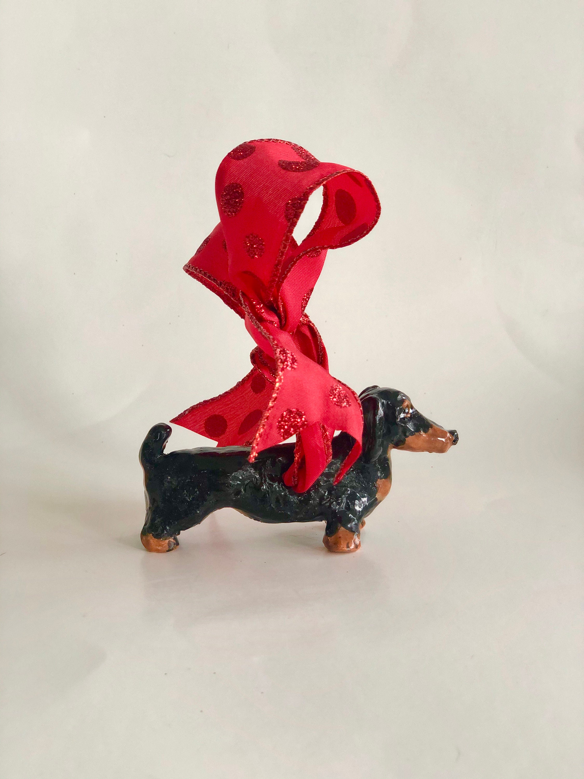 Dachshund Christmas Ornament Handmade