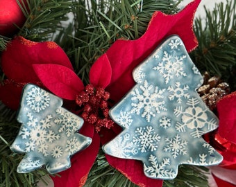 Sapin de Noël avec spatule pour réchaud, louche, repose-cuillère, décoration de cuisine de Noël pour sapin, repose-cuillère à café de Noël, station de café pour la maison