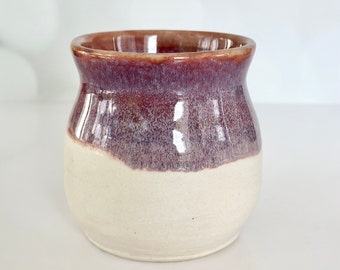 Bud Vase Mom Gift Small Handmade Vase Flower Vase Unique Ceramic Vase Apartment Cottagecore Decor Ceramic Vase Purple Flower Vase Decor
