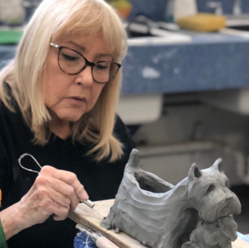 SamanthaBoothArt Pet Portrait Planter - Thumbnail 3