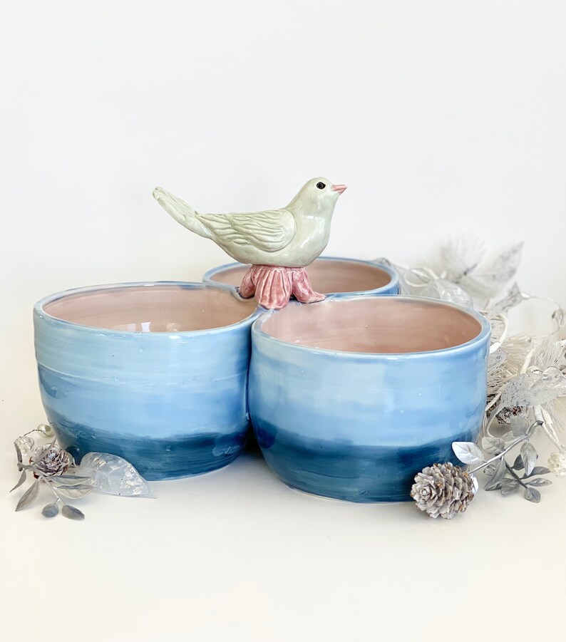 Foodie Gift Porcelain Serving Bowls Chip Dip Bowls Etsy