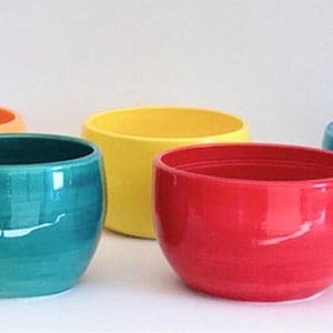 Handmade Ceramic Bowls   Pottery Bowl  Chef Gift  Foodie Gift  Colorful Bowls  Ceramic Serving bowls  Salad Bowl  Ice Cream Bowl