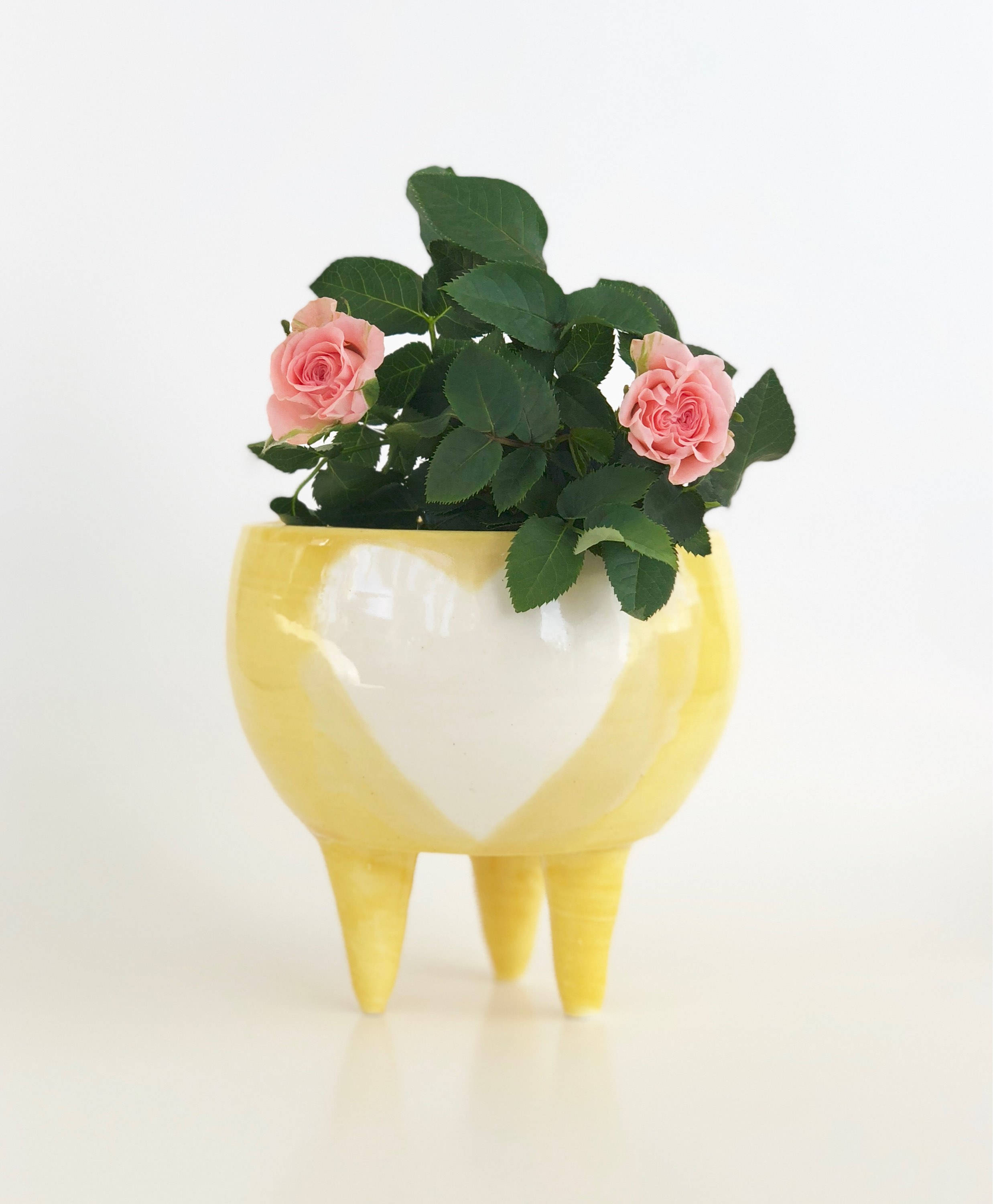 Heart Planter Pot Handmade Plant Pots Heart Pot Cute Pot Etsy