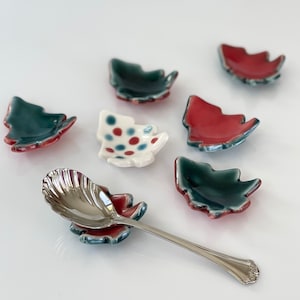 Handmade Christmas Tree Spoon Rest: Holiday Kitchen Decor