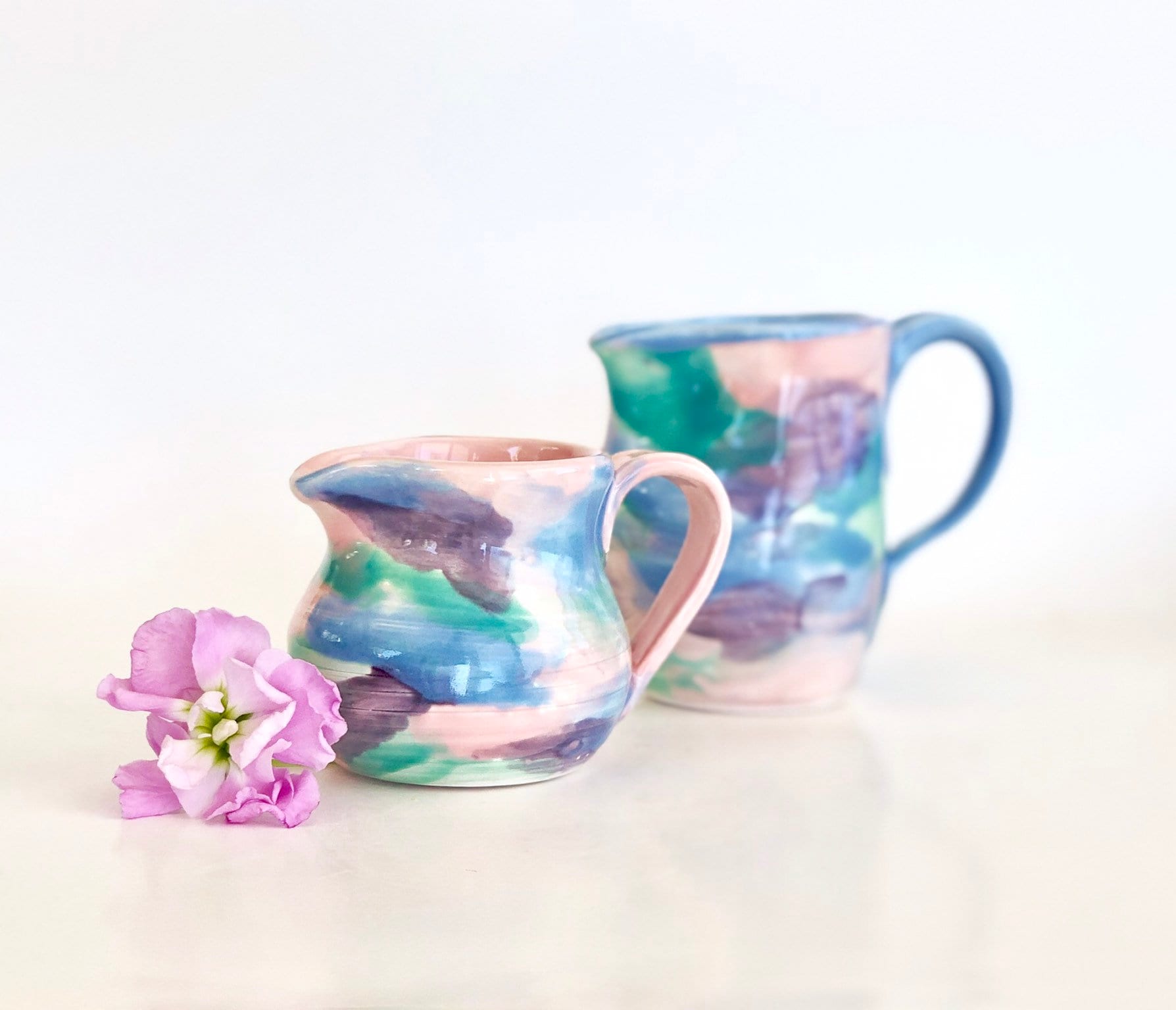 Small Flower Vase, Bud Vase, Cute Vase, Pretty Vase, Boho Vase, Pastel