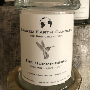 The Hummingbird Candle | Scented Soy Candle