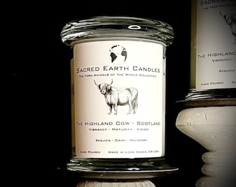 The Highland Cow Candle | Scented Soy Candle