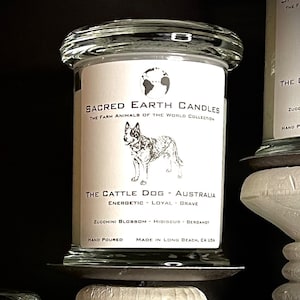 The Cattle Dog Candle | Scented Soy Candle