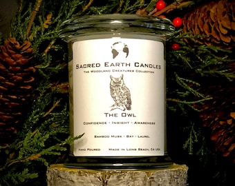 The Owl Candle | Scented Soy Candle